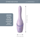 JimmyJane Hello Bang 27 cm USB Rechargeable Warming and Thrusting Vibrator DONGS Thrusting